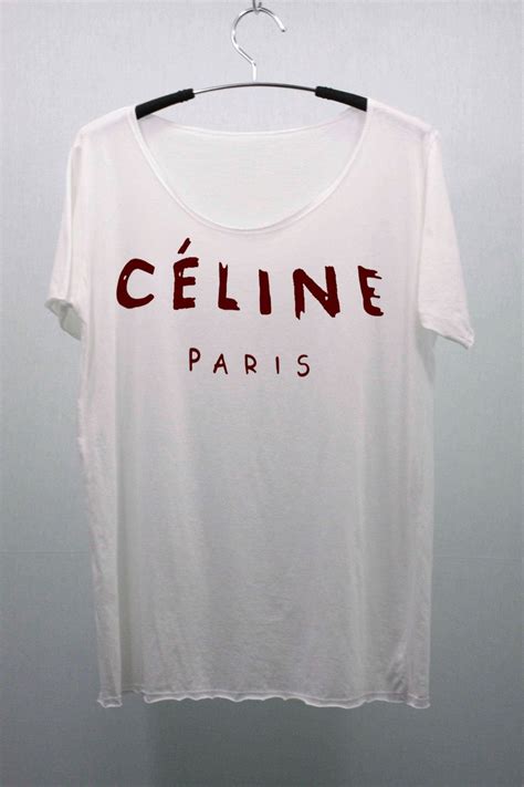 celine shirt rood|WOMEN'S LUXURY RED T SHIRTS AND SWEATSHIRTS.